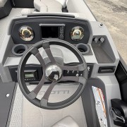 2026 Evotti 521QL Triple Pontoon Boat - Black/White
